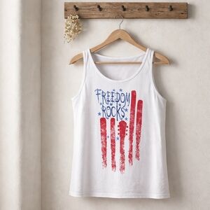 Lot Of 5 Patriotic Women's Shirts